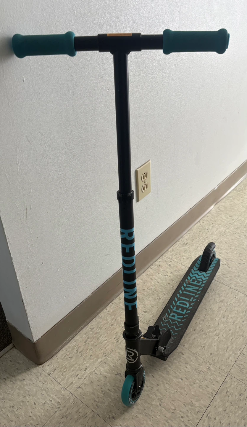Redline Black and Teal Scooter