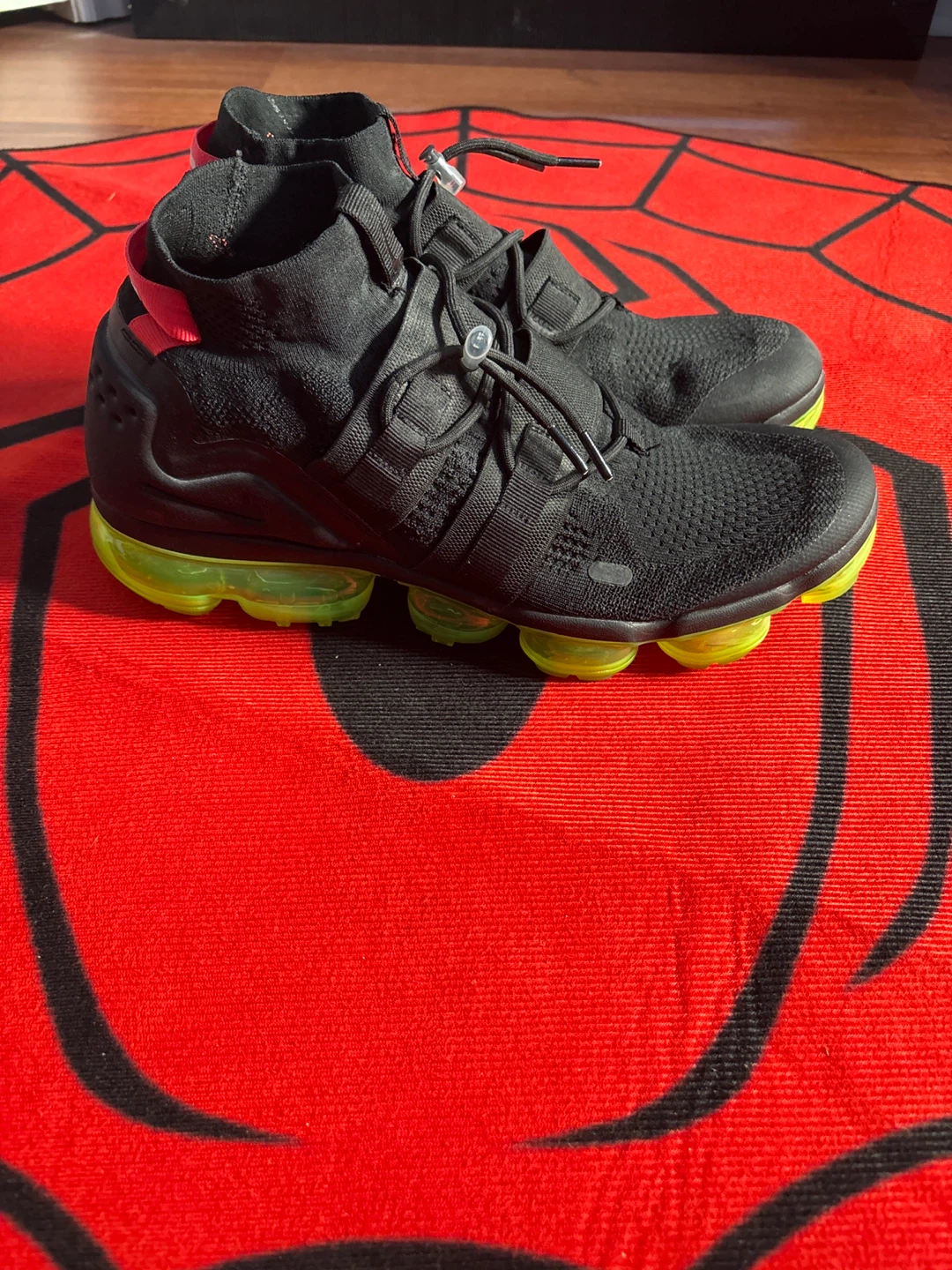 Nike Air Vapormax Utility Black/Volt Size 12 - photo 4