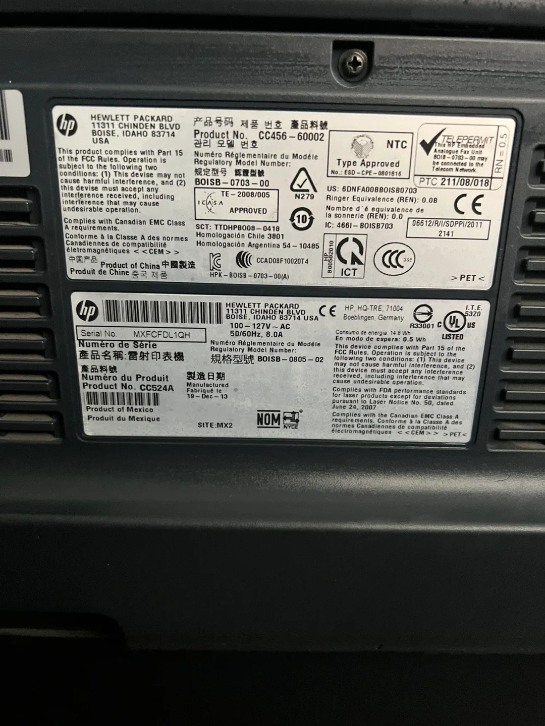 HP LaserJet 700 Color MFP M775 Printer image indicator(6)