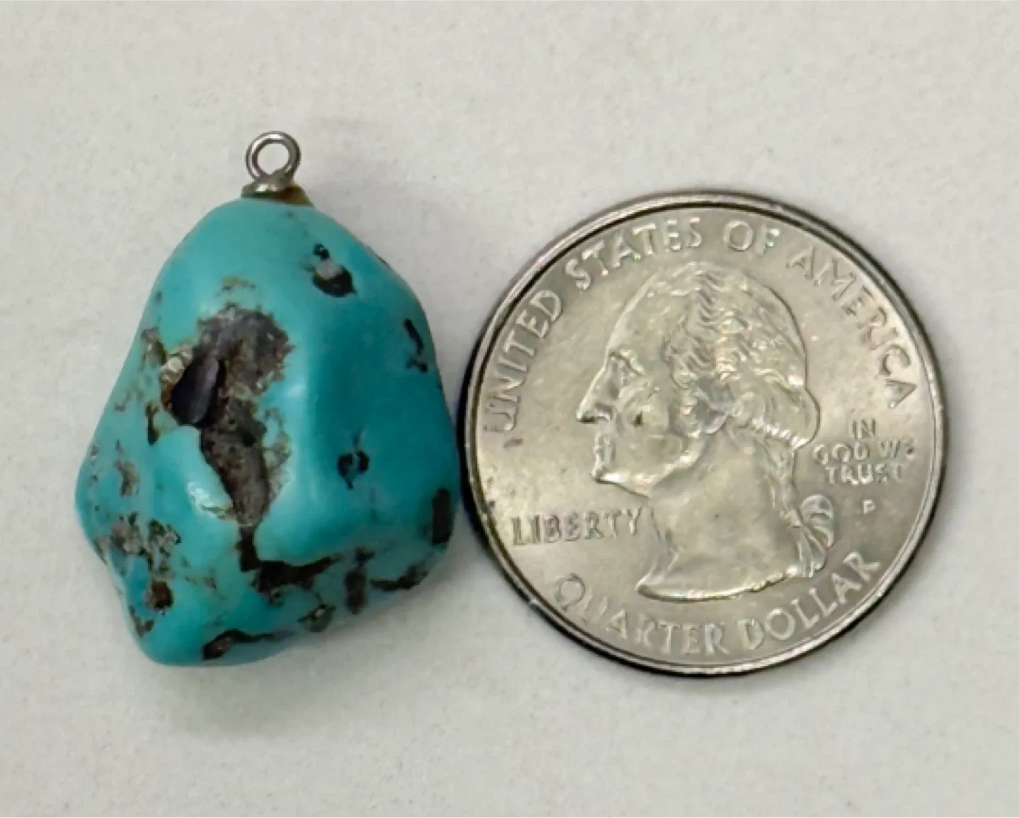 Turquoise Stone Pendant image indicator(2)