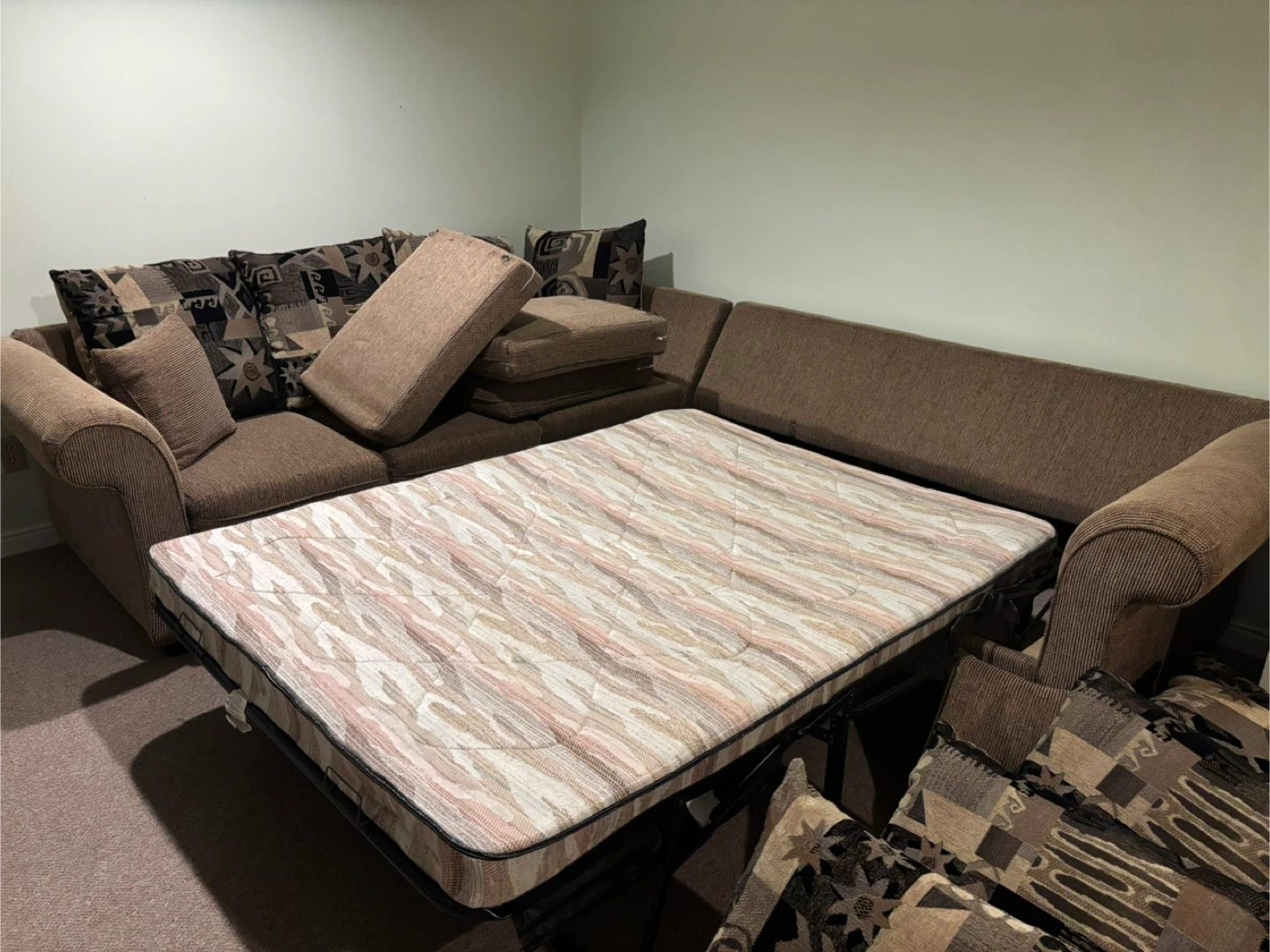 Sectional double sofa bed - photo 5