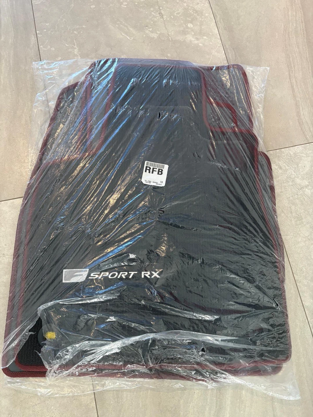 New Lexus Sport RX Dry weather Floor Mats