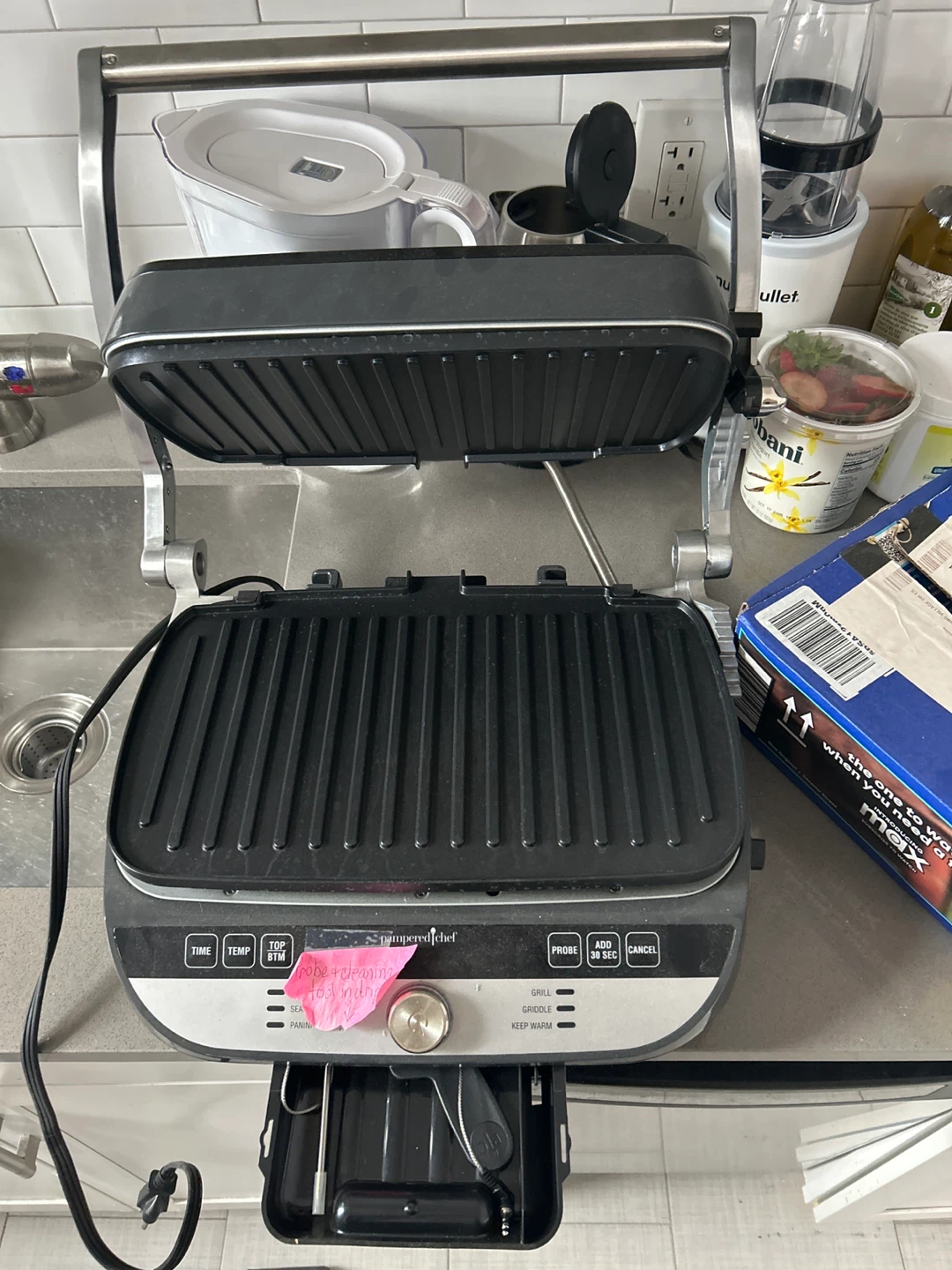Pampered Chef Grill & Panini Maker - photo 2