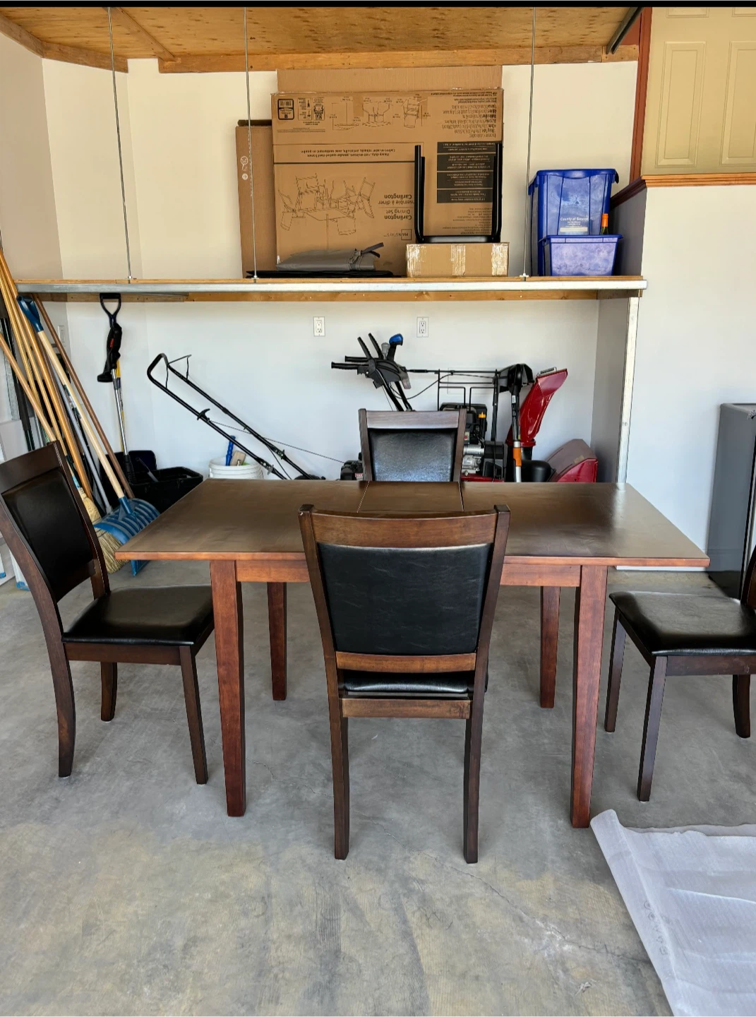 Dining Table Set with 4 Chairs - photo 4