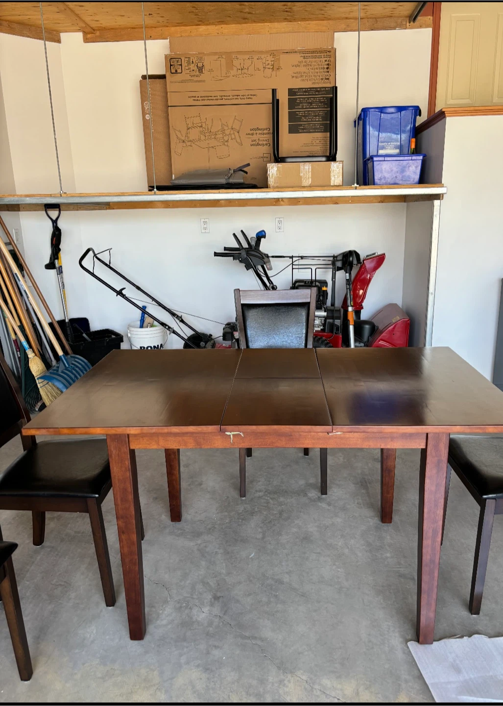 Dining Table Set with 4 Chairs - photo 2