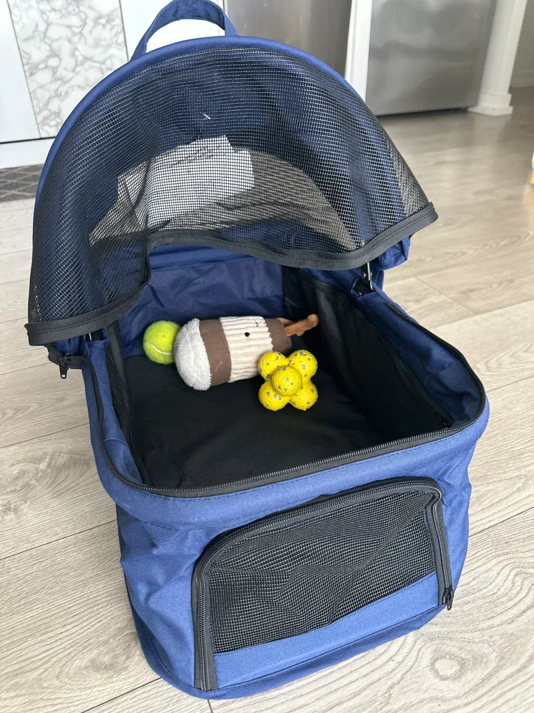 Pet Carrier Backpack - Blue image indicator(2)