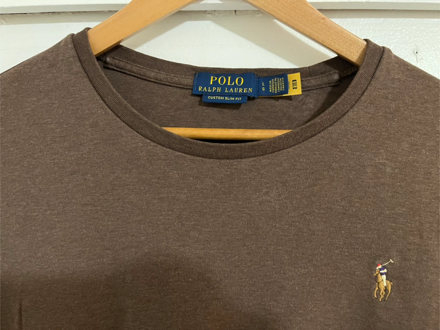 Polo Ralph Lauren Custom Slim Fit Tee - Large - photo 2