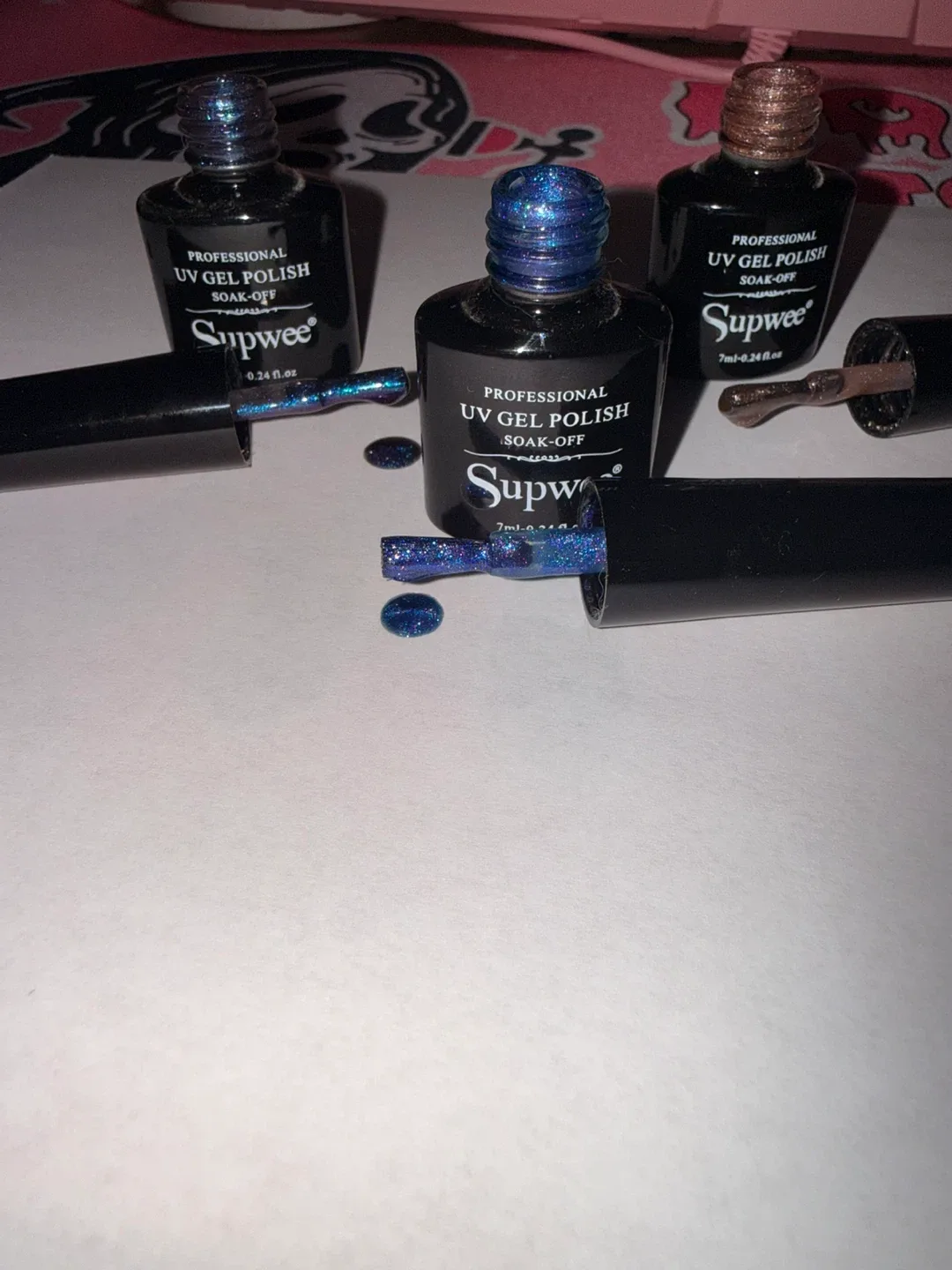 Supwee UV Gel Nail Polish Set