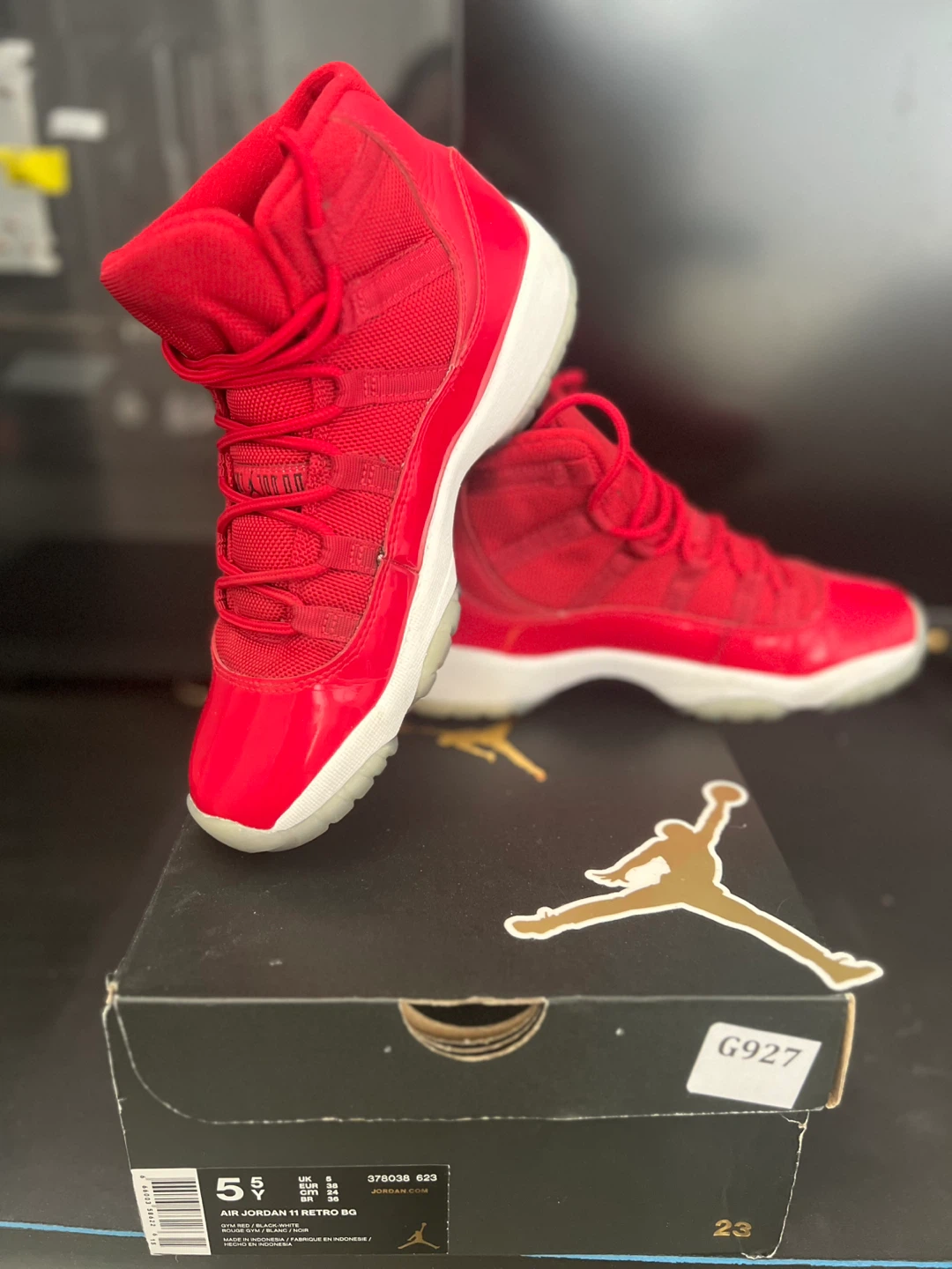 Air Jordan 11 Retro 'Win Like 96' (GS) - Size 5.5 Youth - photo 3