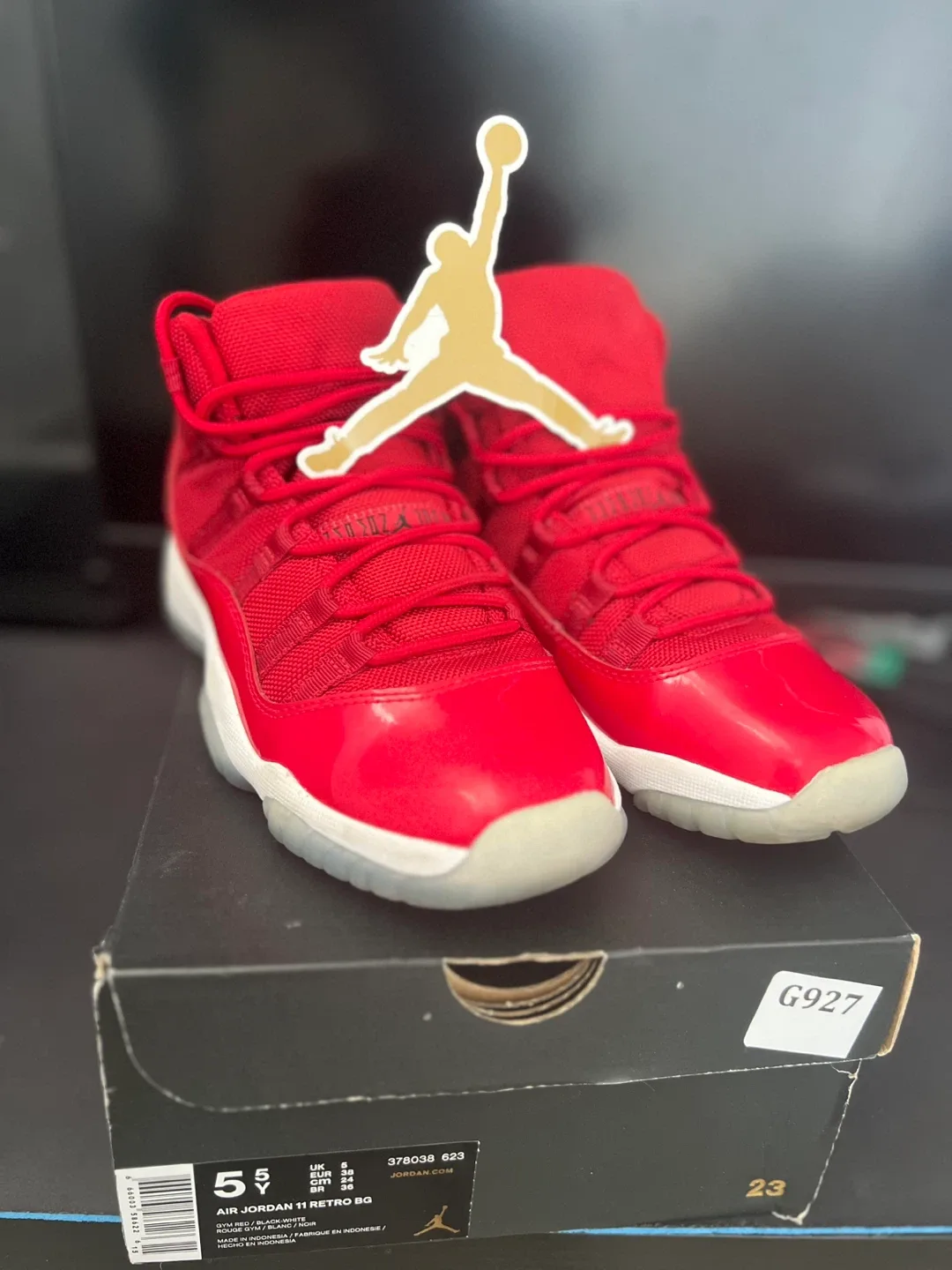 Air Jordan 11 Retro 'Win Like 96' (GS) - Size 5.5 Youth thumbnail