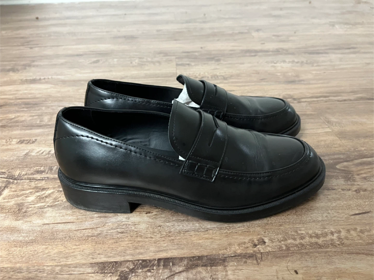 Black Leather Dress Shoes - photo 3