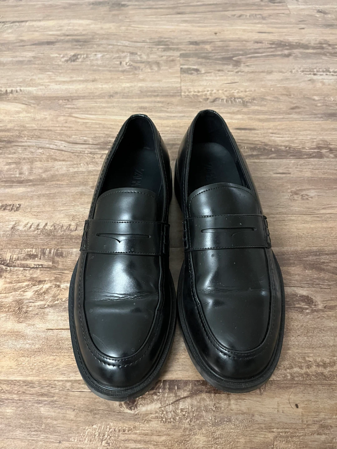 Black Leather Dress Shoes - photo 4