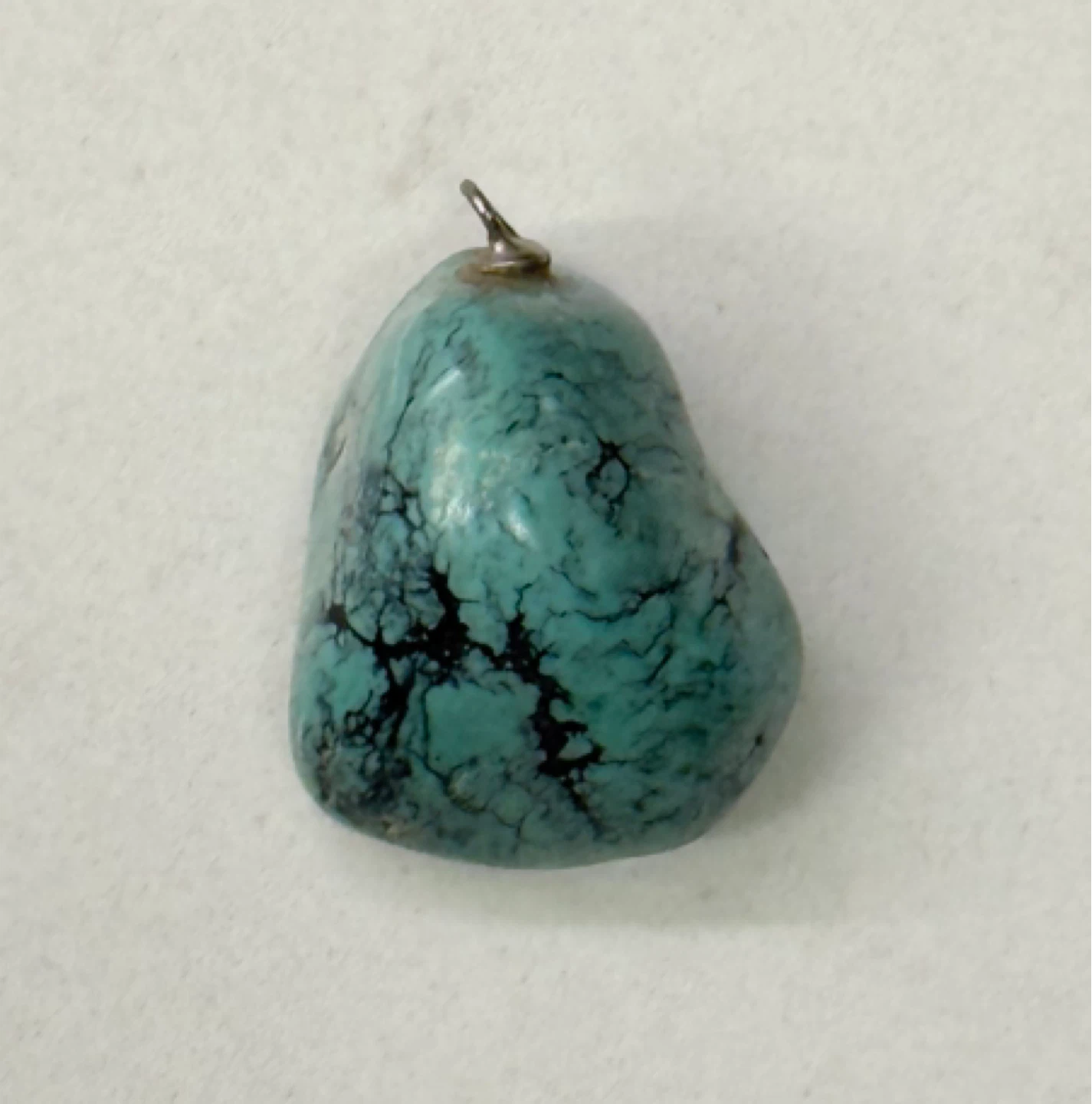 Turquoise stone pendant - photo 2