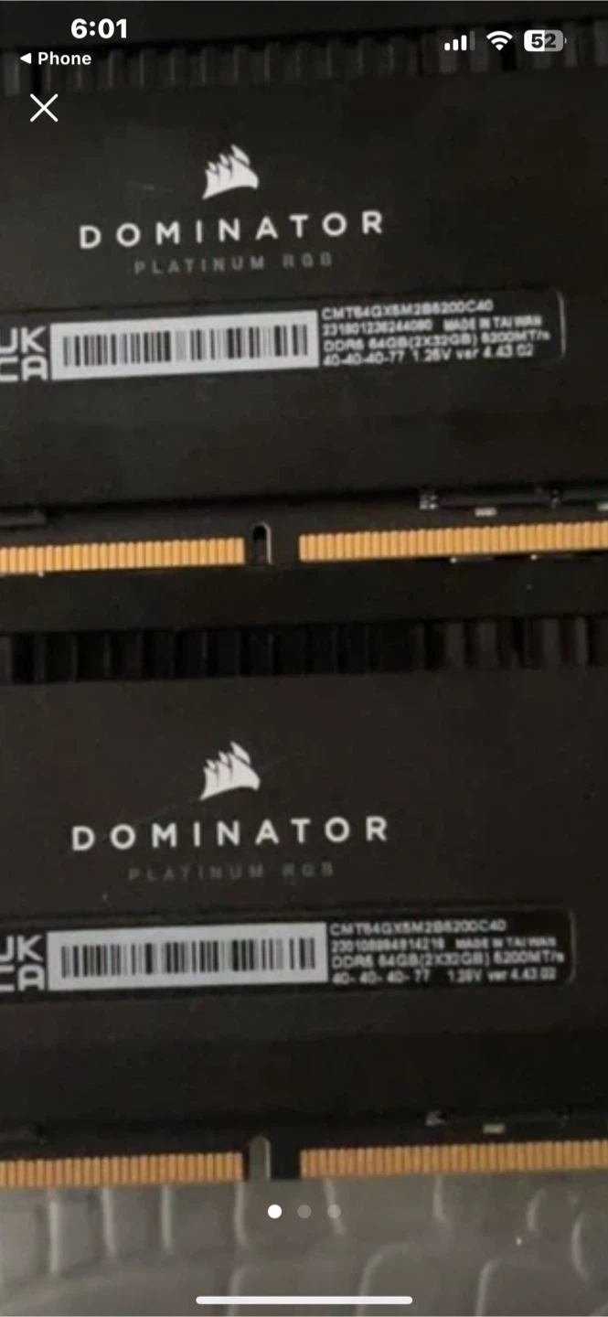 Corsair Dominator Platinum RGB DDR5 RAM - photo 4