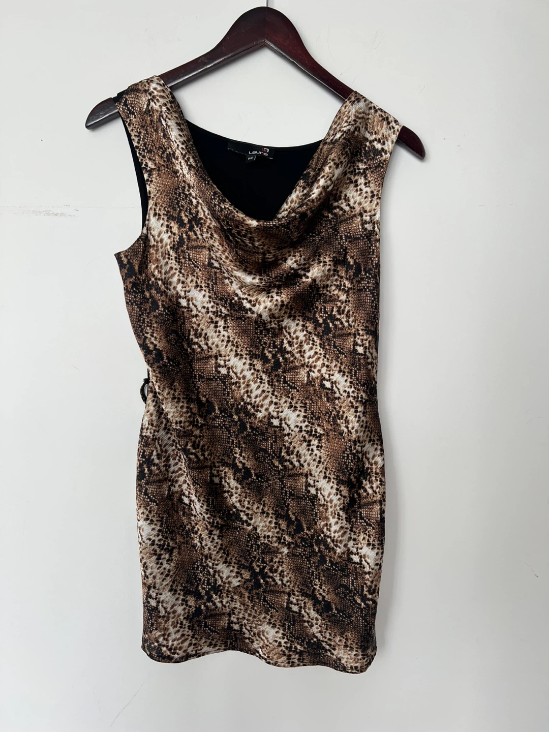 Laura Women's Snakeskin Print Top - Size S