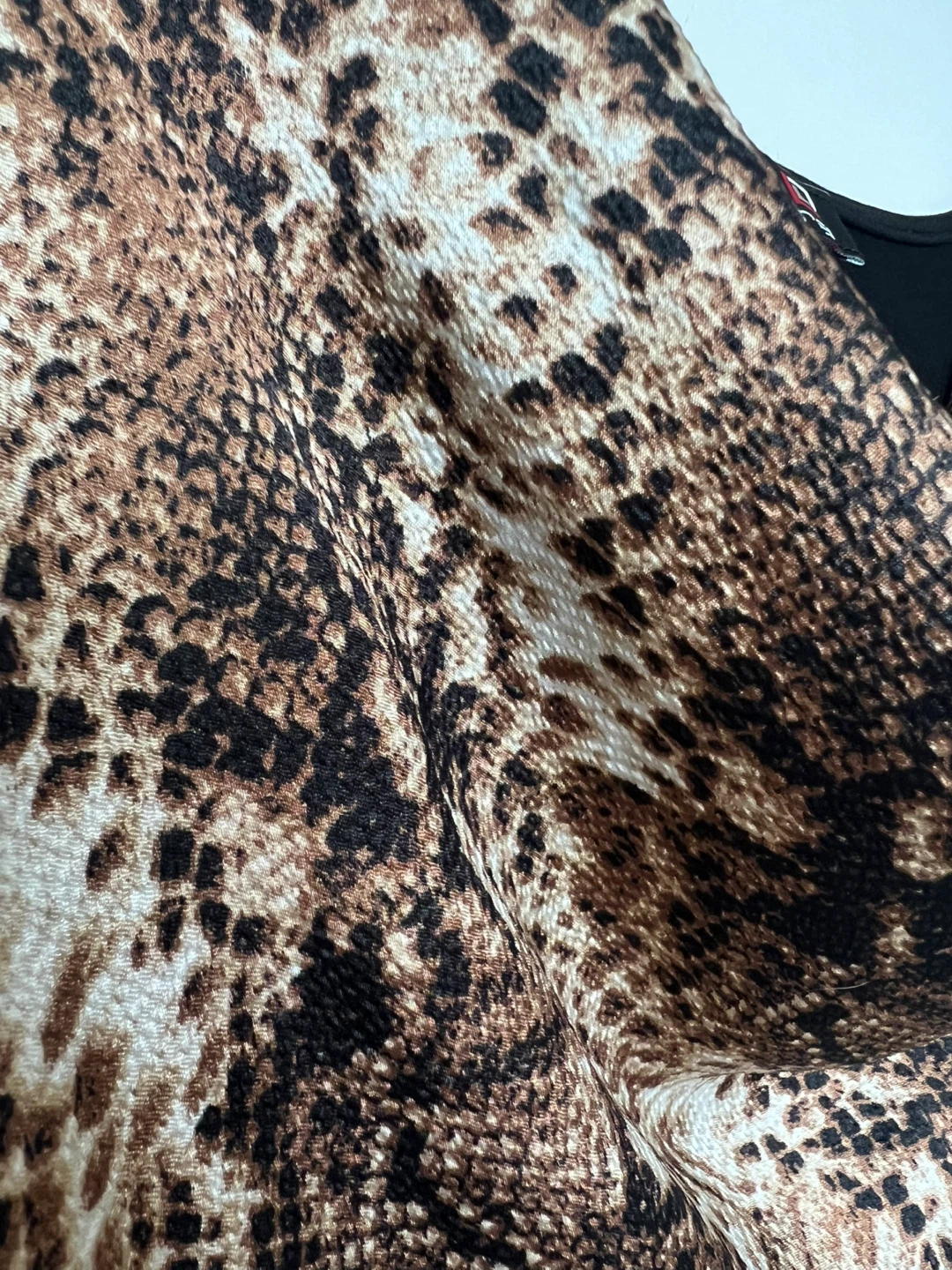 Laura Women's Snakeskin Print Top - Size S - photo 3