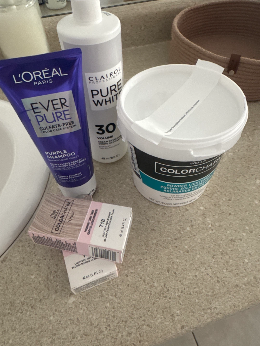 Hair Dye Lot: L'Oreal, Wella, Clairol