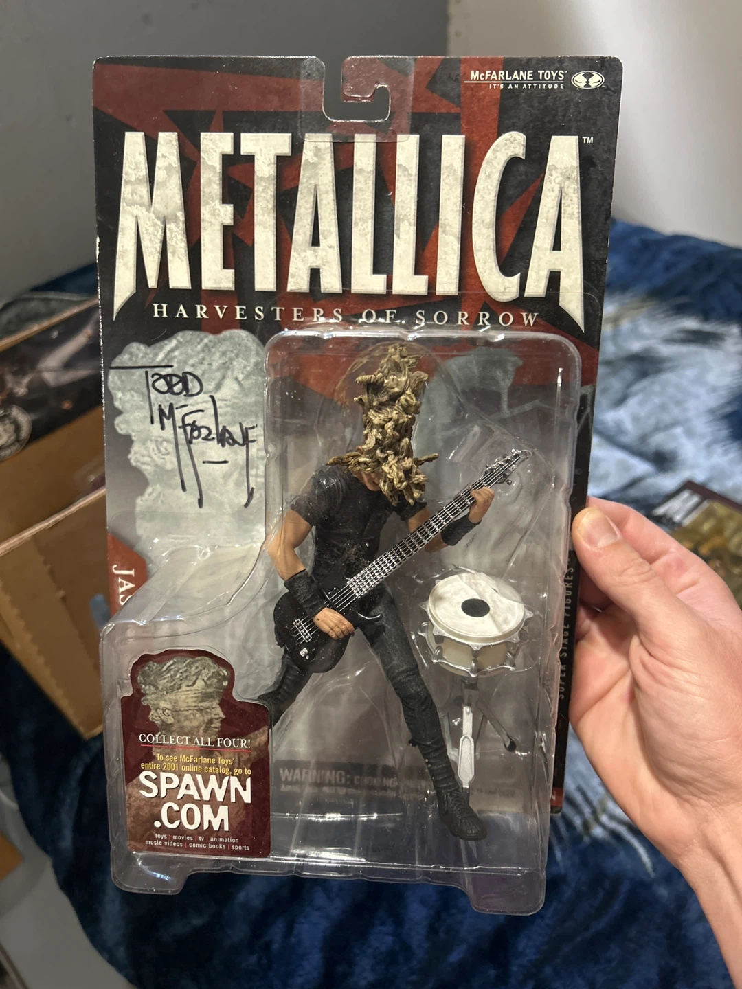 Metallica Jason Newsted McFarlane Toys Action Figure - photo 2