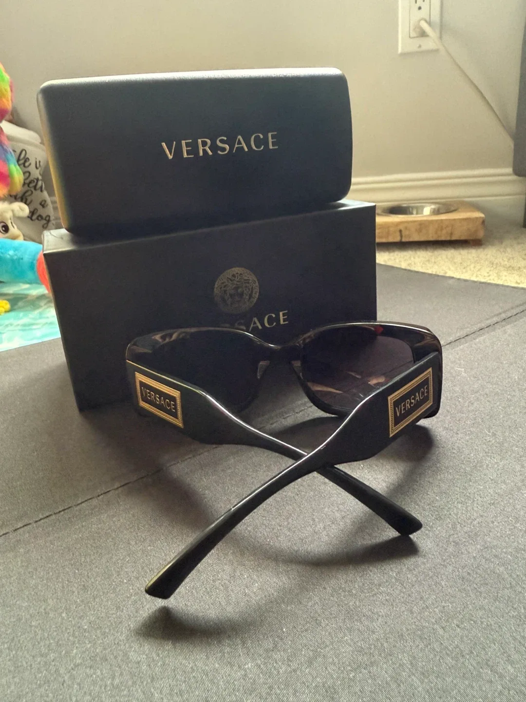 Versace Sunglasses with Case image indicator(3)