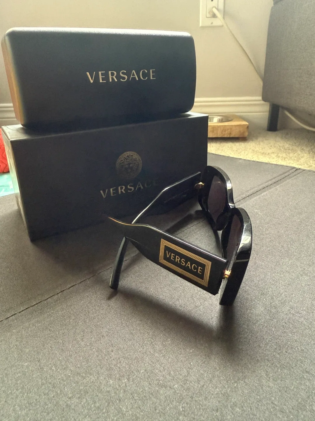 Versace Sunglasses with Case image indicator(2)