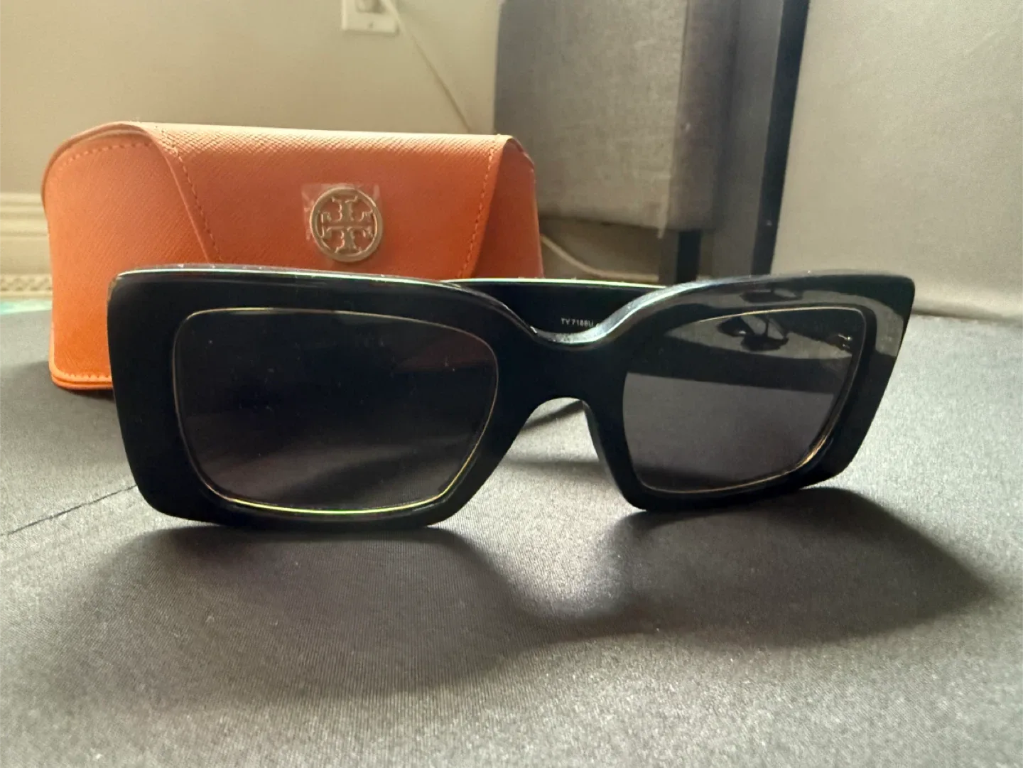 Tory Burch Black Sunglasses with Case