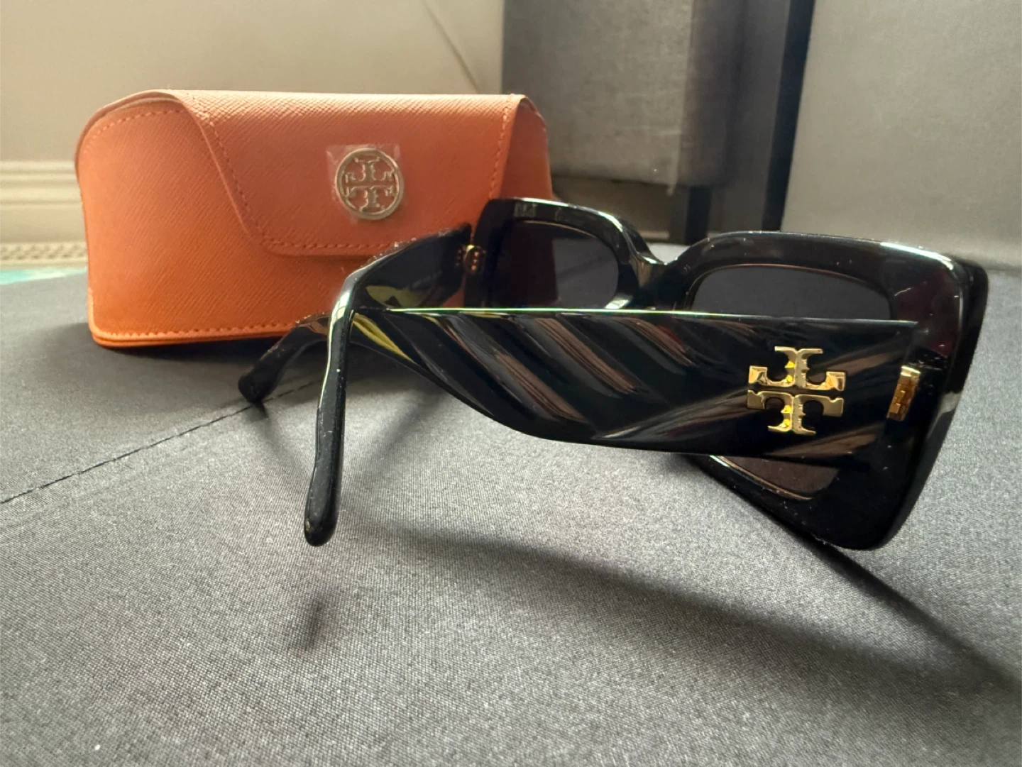 Tory Burch Black Sunglasses with Case - photo 2