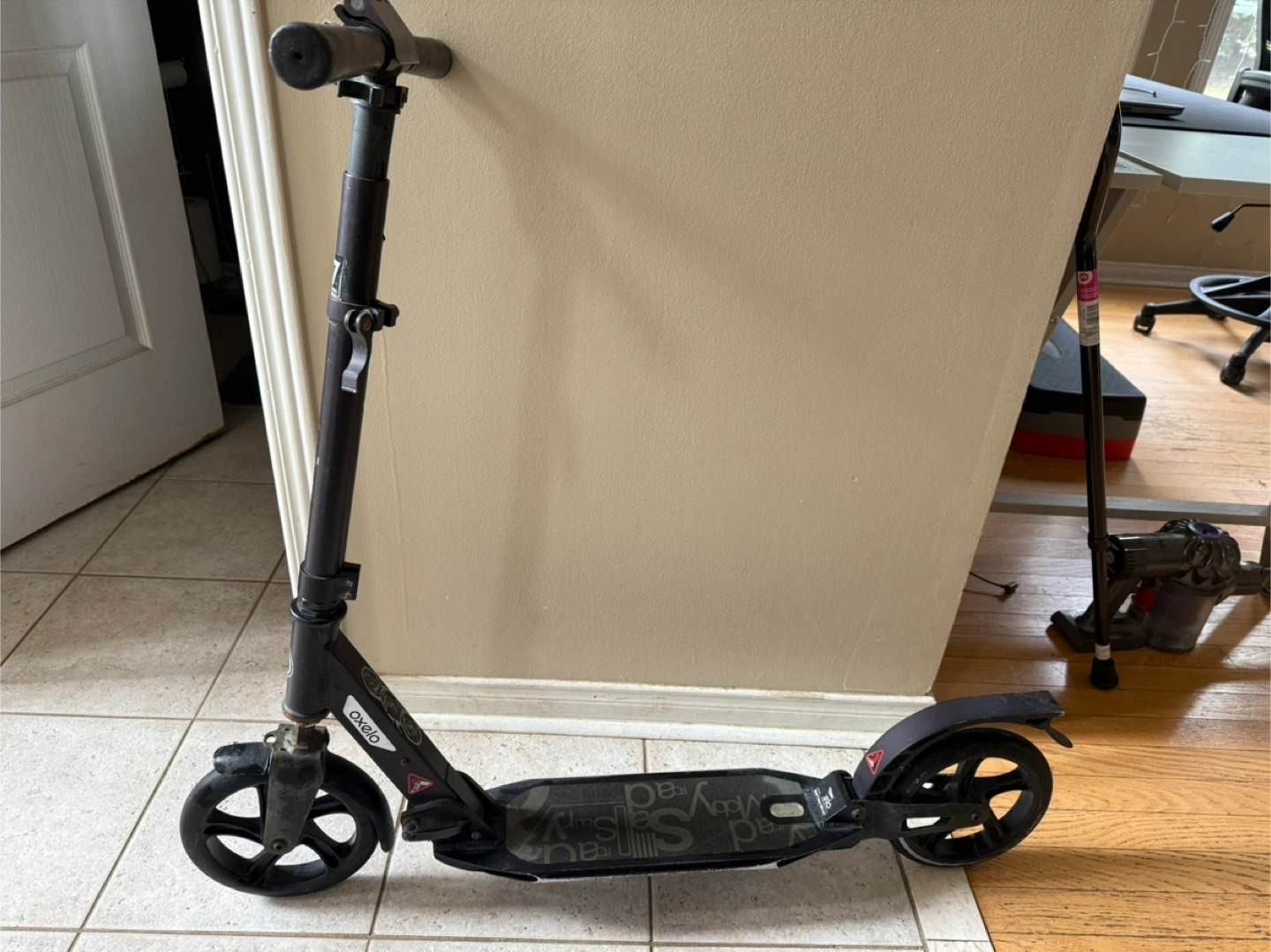 Oxelo Town 7 EF Scooter - Black