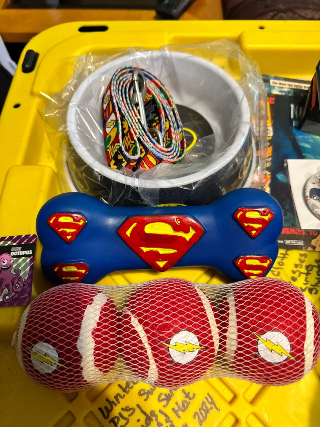 DC Comics Dog Toy Bundle image indicator(2)