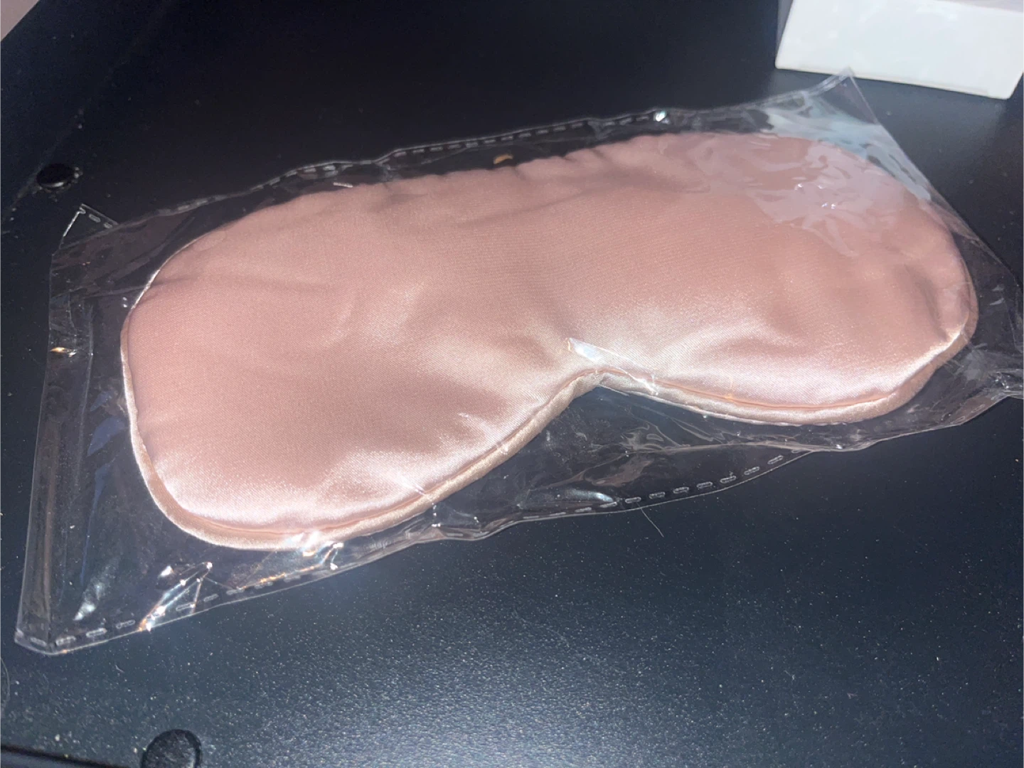 New Pink Satin Sleep Eye Mask
