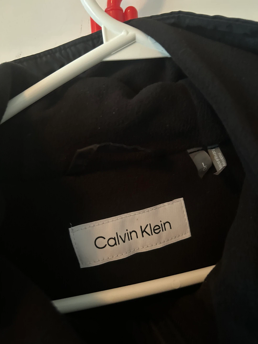 Calvin Klein Black Windbreaker - Size L - photo 2