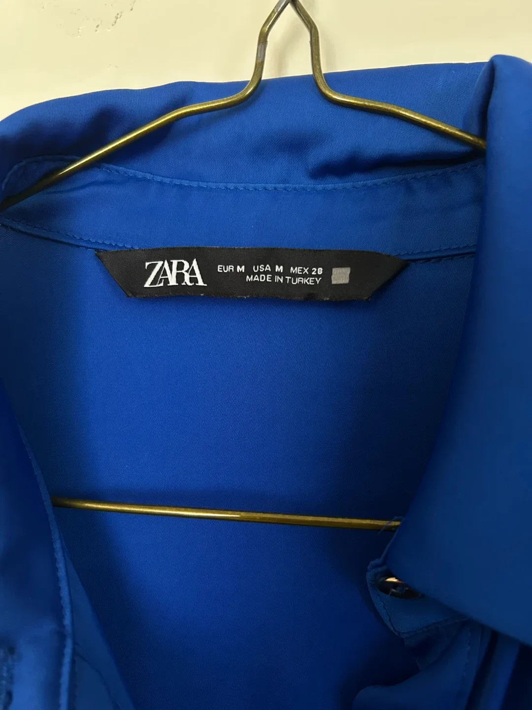 Satin belted midi dress- size M image indicator(2)