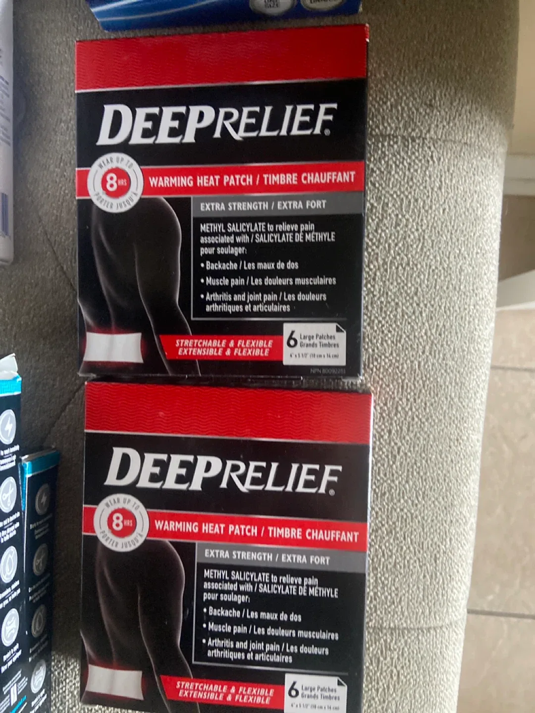 Deep Relief & Icy Hot XL Medicated Patches image indicator(4)