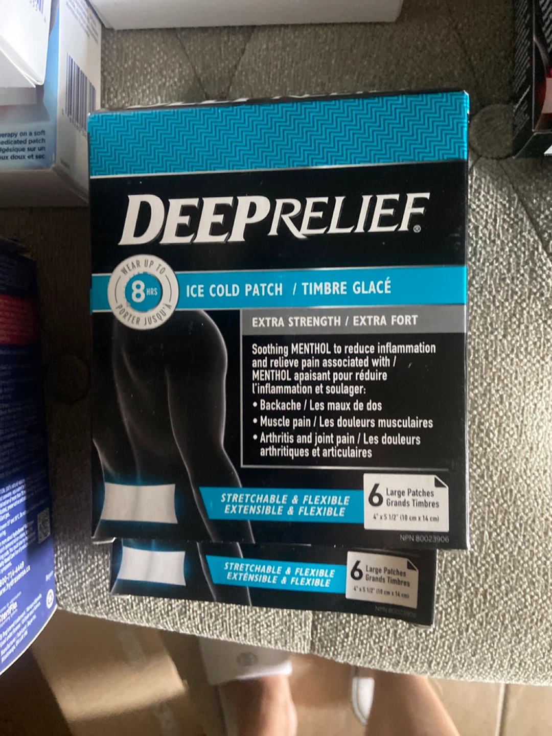 Deep Relief & Icy Hot XL Medicated Patches - photo 3