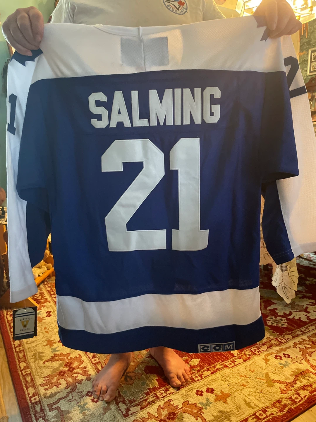 Toronto Maple Leafs Salming #21 CCM Jersey Size 50 - photo 3