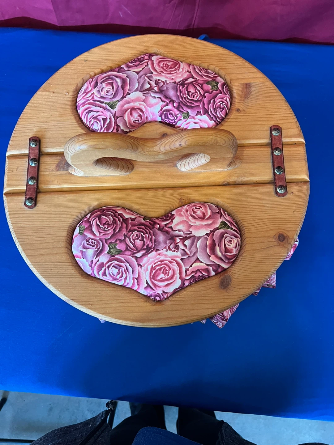 Handmade Wooden Craft Basket - photo 2