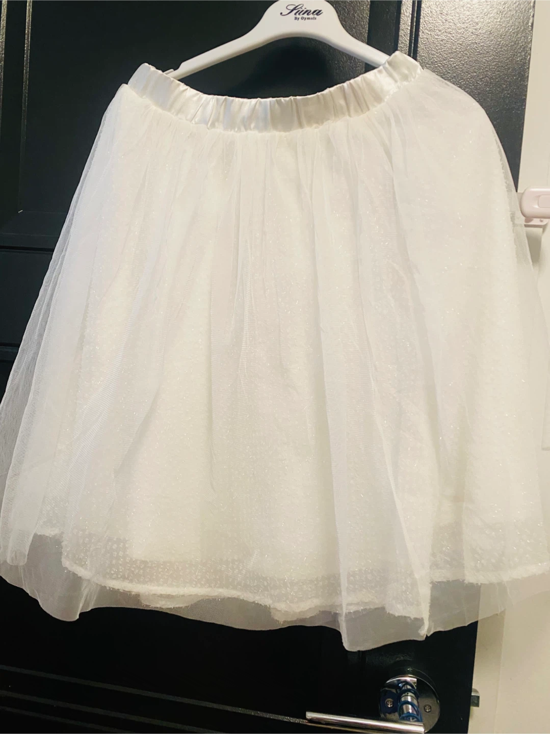 White Tulle Skirt - Size 13-14 Years for girls