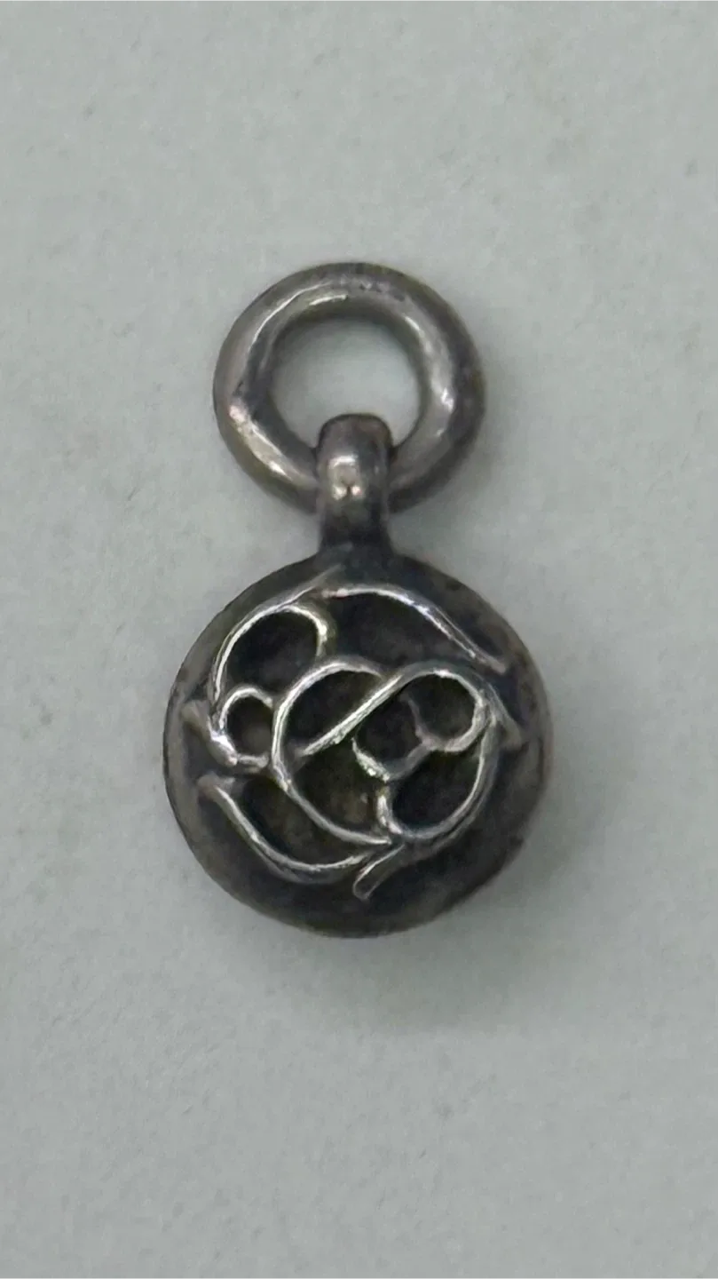 Sterling Silver chrome Hearts Charm Pendant image indicator(3)