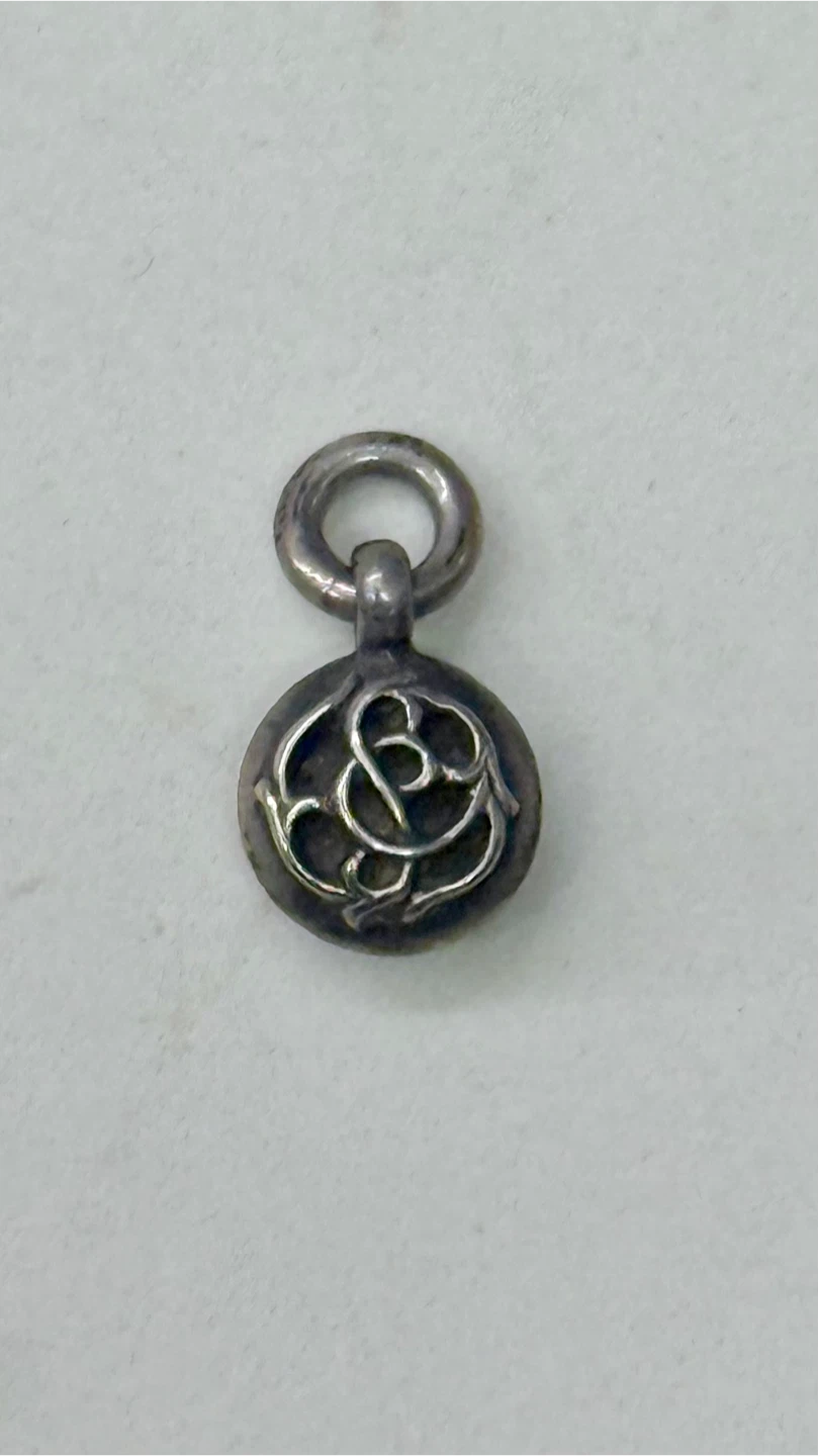 Sterling Silver chrome Hearts Charm Pendant - photo 2