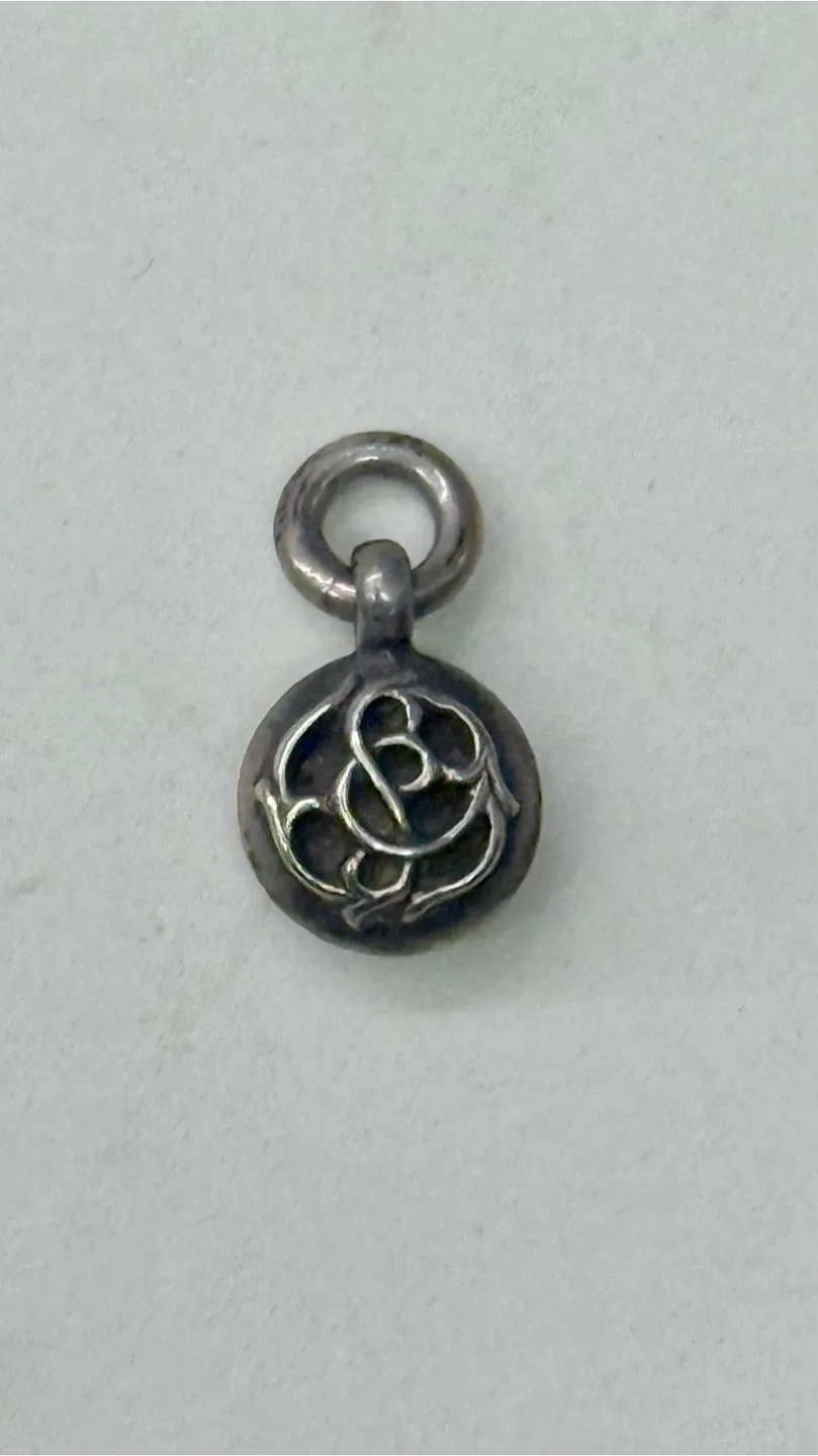 Sterling Silver chrome Hearts Charm Pendant image indicator(2)