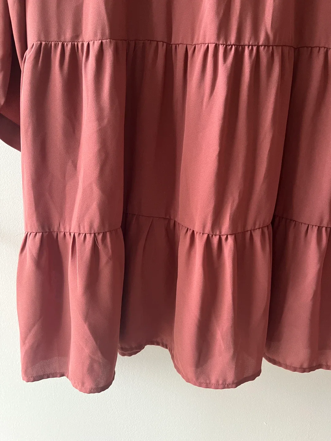 Reitmans Dusty Pink Mini Dress - Size Large image indicator(4)