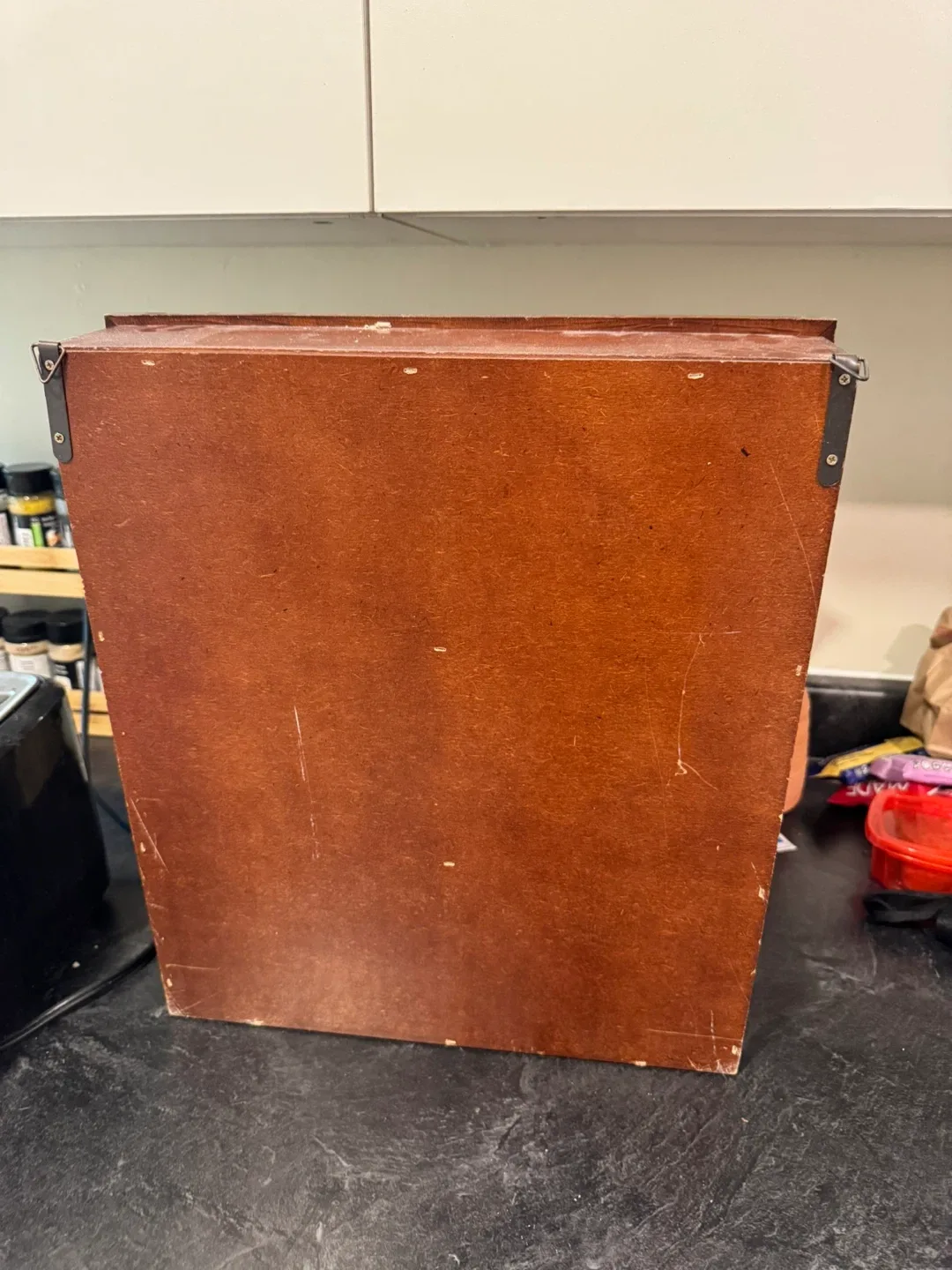 Wooden Mirrored Wall Shelf image indicator(3)