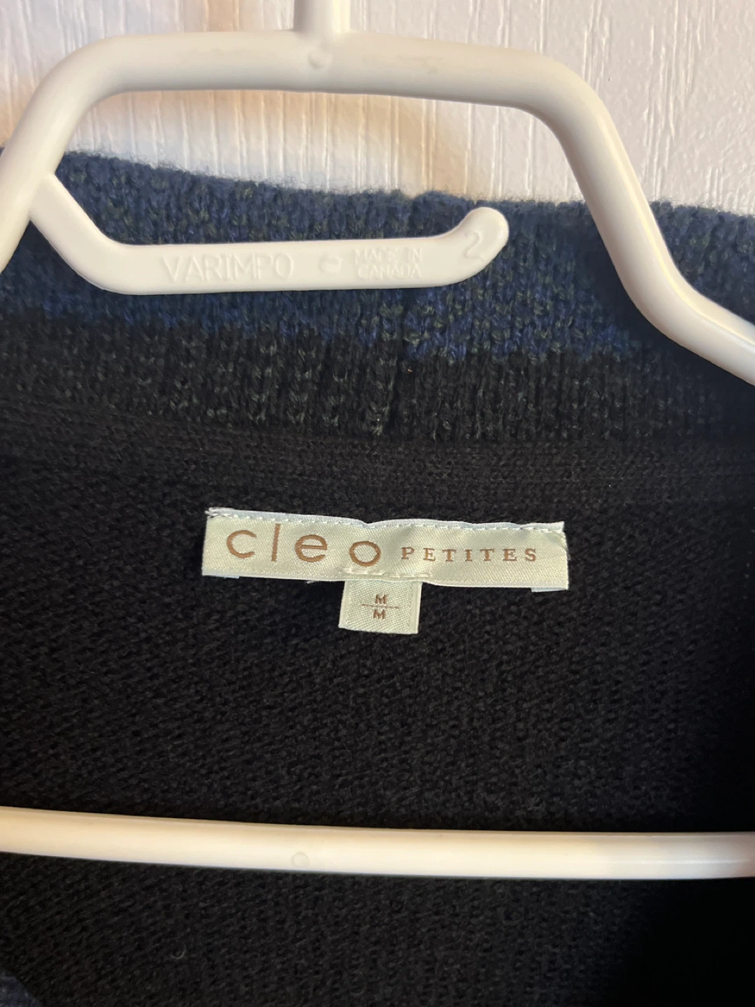 Cleo Petites Black Cardigan - Size M - photo 5