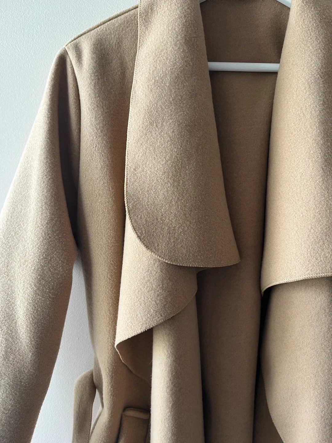 Beige belted jacket - Size S/M image indicator(2)