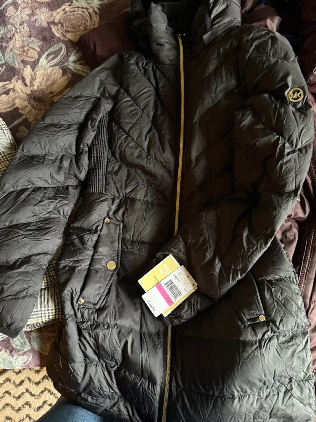 Michael Kors Packable Down Puffer Jacket PXXS