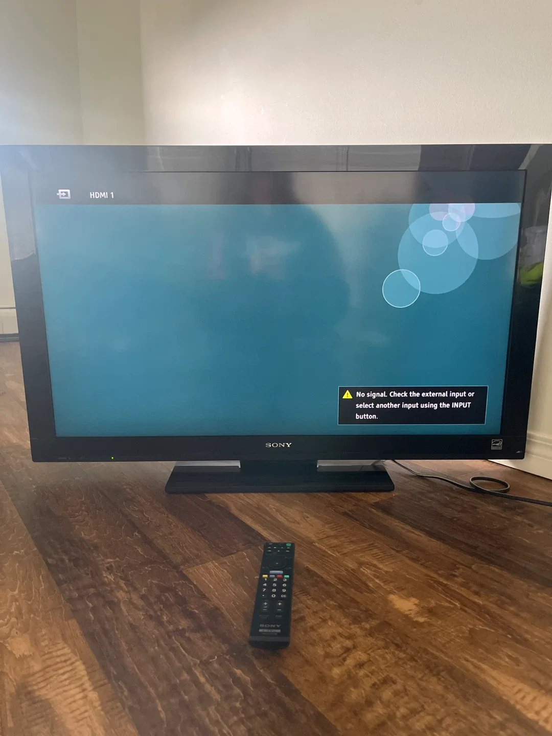 Sony Bravia 45 Inch TV image indicator(2)