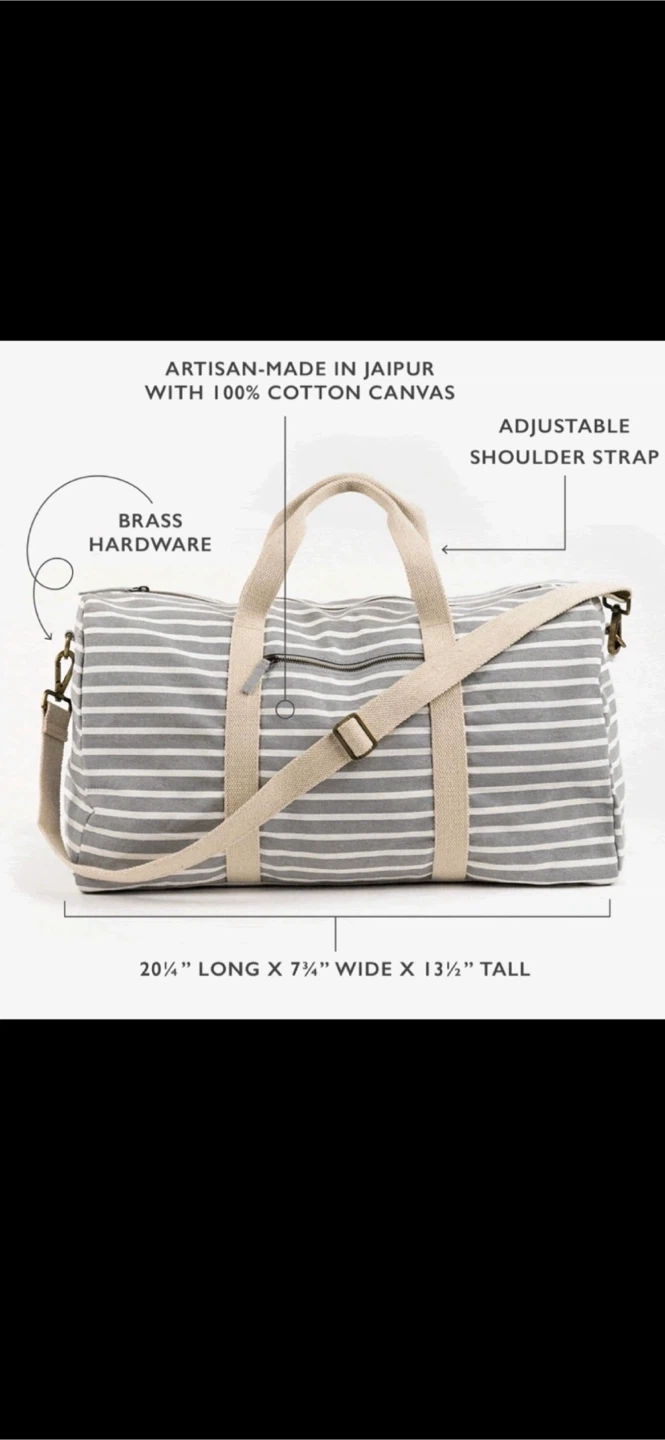 KNOWN SUPPLY Weekender Duffel Bag