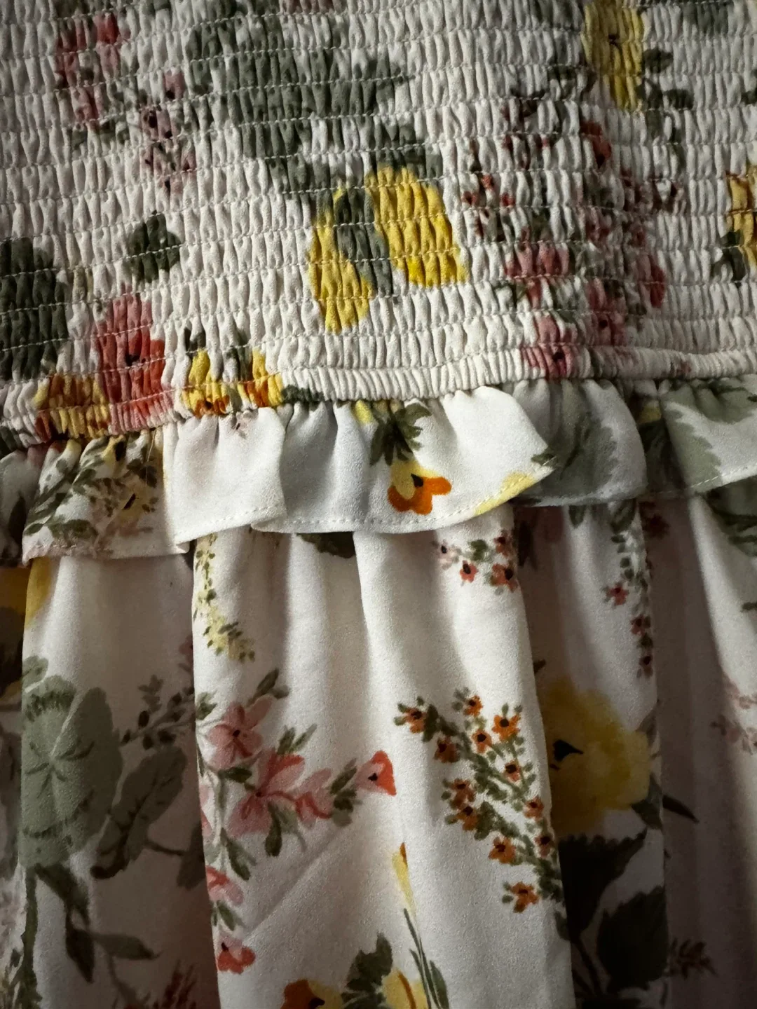 Floral Smocked Dress image indicator(2)