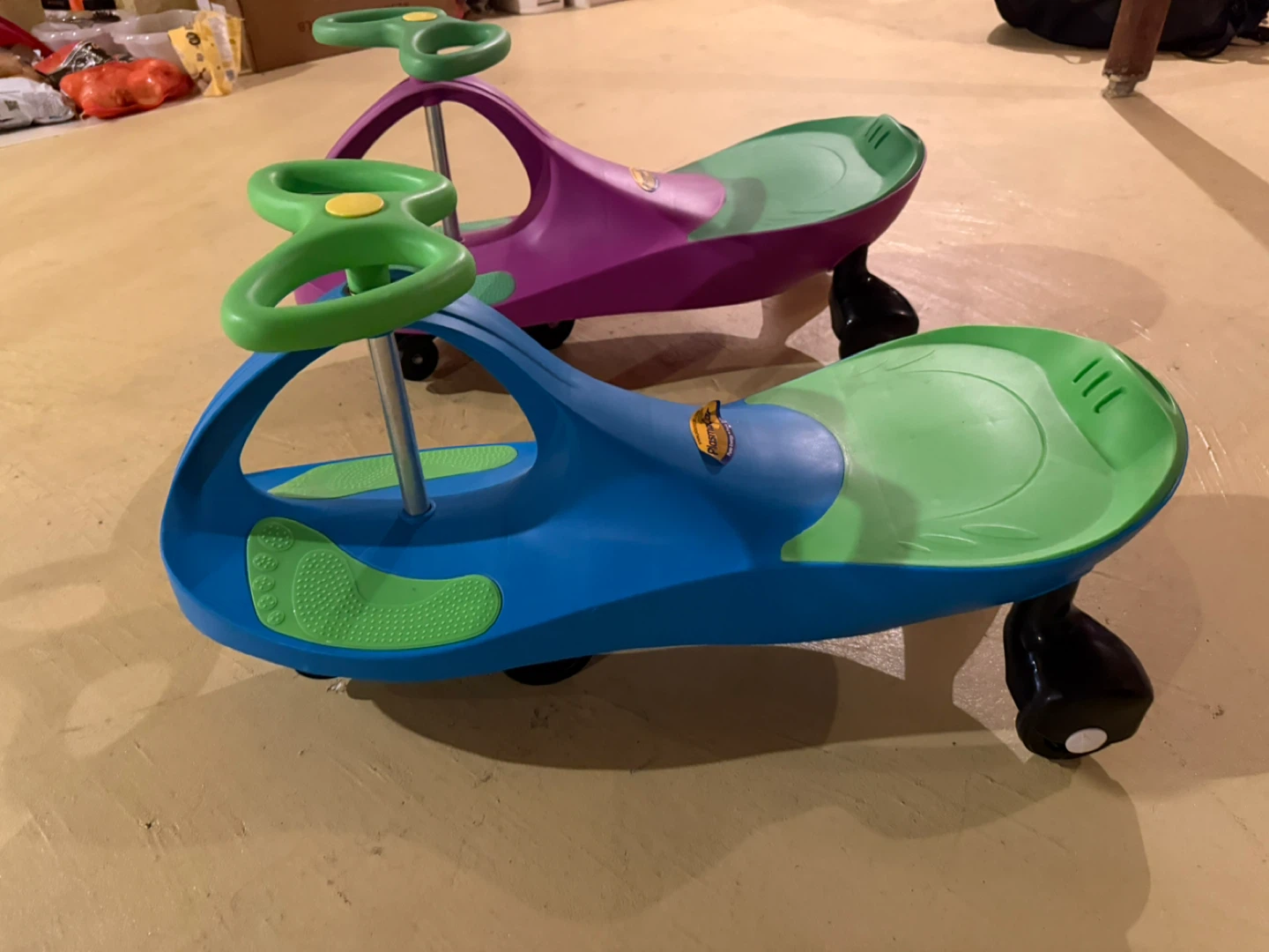 PlasmaCar Ride-On Toy - Blue & Purple