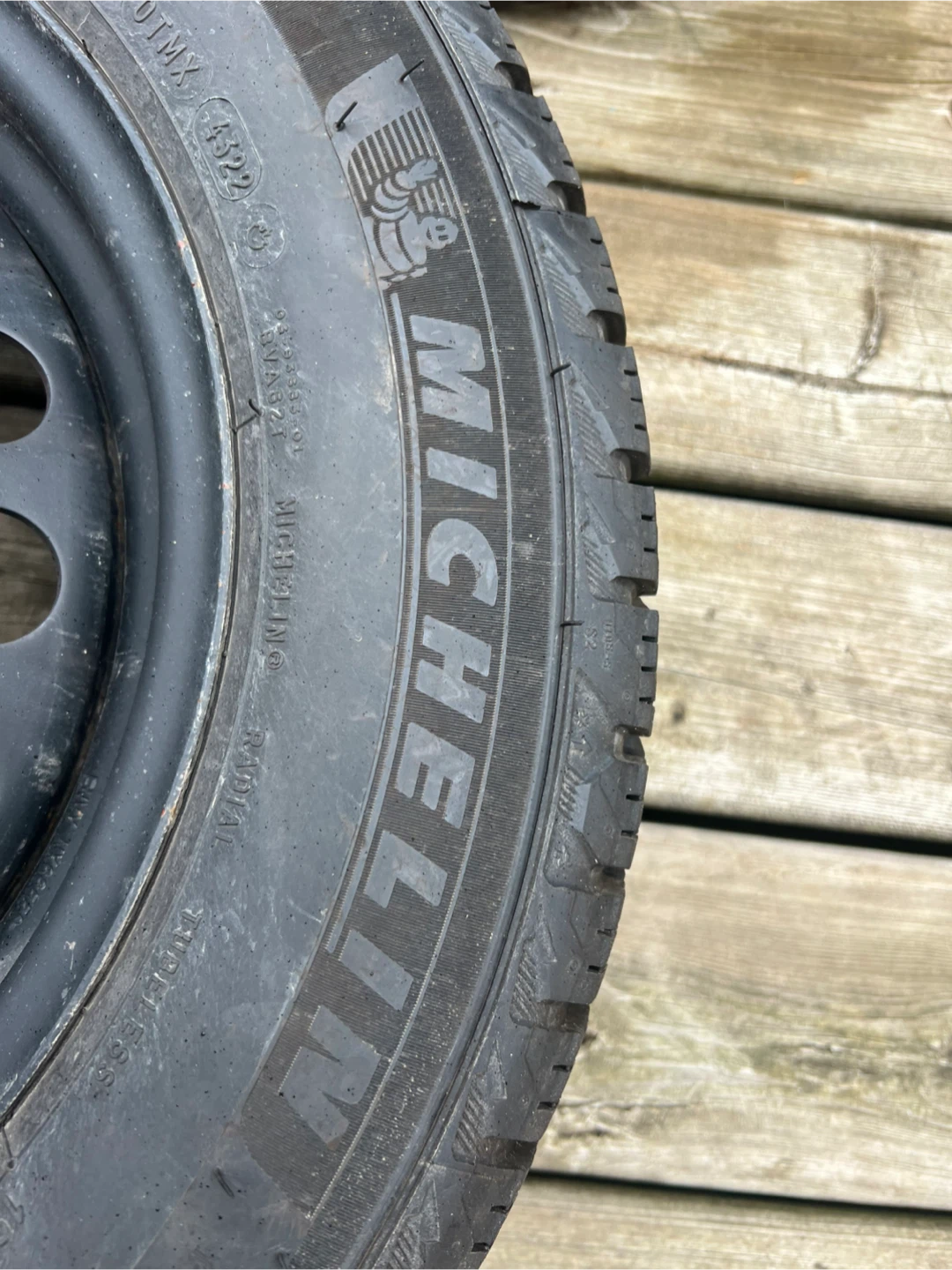 Michelin 195/65R15 Winter Tires (Set of 4) - photo 2