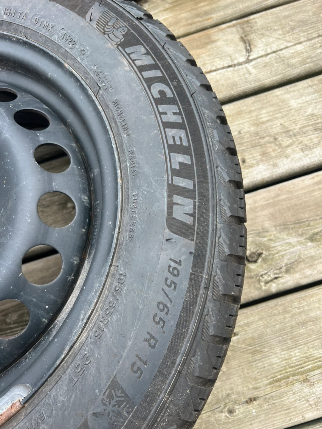 Michelin 195/65R15 Winter Tires (Set of 4) - photo 3
